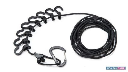 Dây Treo Đồ Đa Năng 4.3m NatureHike NH19PJ040 - Phụ Kiện Cắm Trại, Treo Đồ Nấu Ăn, Giúp Đồ Luôn Khô Ráo, Tiện Lợi Và Dễ Mang Theo