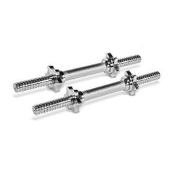 Đòn tạ tay 35cm Đúc Đặc Có Ốc Vặn - Dụng Cụ Tập Gym Cơ Bắp Chất Liệu Bền Bỉ, Thiết Kế Nhám Cầm Chắc, Thay Đổi Tạ Tập