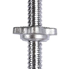 Đòn tạ tay 35cm Đúc Đặc Có Ốc Vặn - Dụng Cụ Tập Gym Cơ Bắp Chất Liệu Bền Bỉ, Thiết Kế Nhám Cầm Chắc, Thay Đổi Tạ Tập