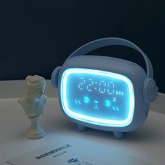 Đồng Hồ Báo Thức Cartoon Đa Năng Có Đèn LED - Thiết Kế Dễ Thương, Đồ Trang Trí Nhà Cửa Hữu Ích, Đồng Hồ Điện Tử Thông Minh