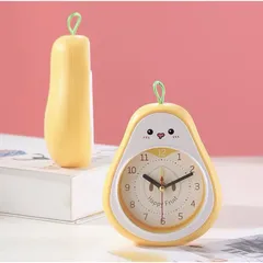 Đồng hồ báo thức để bàn hình quả bơ xinh xắn