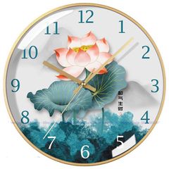 Đồng Hồ Treo Tường 3D Gương Họa Tiết Lá Cây - Thiết Kế Hiện Đại Trang Trí Ngôi Nhà, Văn Phòng, Quán Cafe 40cm