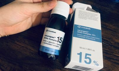 Dung dịch thay da Md:ceuticals Pre-Peel 15% AHA Complex - Làm sáng da, tái tạo và săn chắc da 50ml