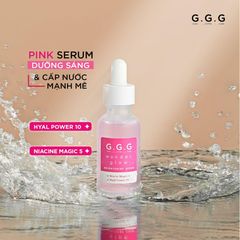 Serum Dưỡng Sáng Da G.G.G Wonder Glow - Cấp Ẩm Với 5% Niacinamide & 10% Hyaluronic Acid - Chăm Sóc Da Đầy Sức Sống, Mịn Màng
