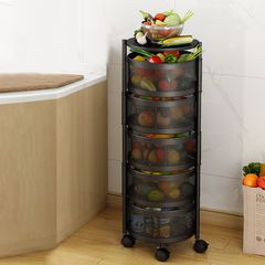 Kệ xoay đựng đồ đa năng nhiều tầng - Kệ trang trí tiện dụng, linh hoạt di chuyển, giữ gìn thực phẩm tươi lâu hơn
