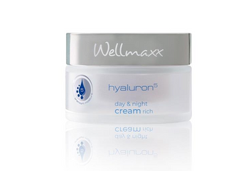 Kem dưỡng ẩm Wellmaxx Hyaluron5 Day & Night Cream Rich