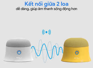 Loa Bluetooth MiLi Mag-SoundMate HD-M12 - Kết Nối TWS Âm Thanh Nổi Không Dây - Thiết Kế Nhỏ Gọn, Đa Màu Sắc, Chất Lượng Âm Thanh Tuyệt Hảo