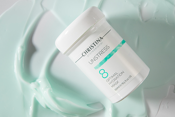 Mặt Nạ Cấp Ẩm Christina Unstress Optimal Hydration Mask - Phục Hồi Da Nhạy Cảm, Giảm Sưng, Kích Thích Hydrat Hóa Da