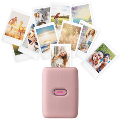 Máy In Ảnh Lấy Ngay Fujifilm Instax Mini Link - Kết Nối Bluetooth, Chụp Hình Nhanh, 10 Film, Quà Tặng Độc Đáo Cho Fan Ảnh