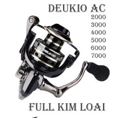 Máy Câu Cá Deukio AC Siêu Khỏe - Trục Quay Linh Hoạt, Đủ Size, Tối Ưu Trải Nghiệm Câu Cá cho Người Dùng