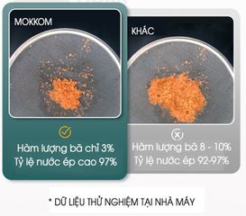 Máy Ép Chậm Hoa Quả Mokkom MK199 - Giữ Vitamin Tối Đa, Thiết Kế Thông Minh, Ép Nguyên Củ, Giàu Dinh Dưỡng, Dễ Vệ Sinh