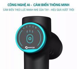 Máy Massage Cầm Tay Booster M2 - Công Nghệ AI Thông Minh, 6 Đầu Massage, Pin 2500mAh, Thiết Bị Thư Giãn Tại Nhà