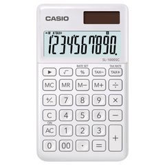 Máy Tính Casio SL-1000SC Thiết Kế Thời Trang Nhiều Màu - Máy Tính Điện Tử Đa Chức Năng Cho Công Việc Tính Toán Hiệu Quả