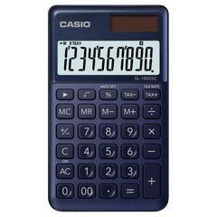 Máy Tính Casio SL-1000SC Thiết Kế Thời Trang Nhiều Màu - Máy Tính Điện Tử Đa Chức Năng Cho Công Việc Tính Toán Hiệu Quả