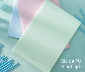 Sổ Bìa Da A5 Deli - 96 Trang Chống Nhòe, Thiết Kế Hiện Đại Màu Sắc Nổi Bật, Sổ Tay Ghi Chép, Vẽ Phác Thảo Chất Lượng Cao