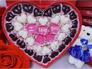 Socola Valentine hộp trái tim ý nghĩa cho người thương