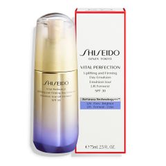 Sữa Dưỡng Da Shiseido Vital-Perfection Uplifting & Firming Emulsion 75ml - Chống Lão Hóa, Tăng Cường Độ Săn Chắc Cho Da