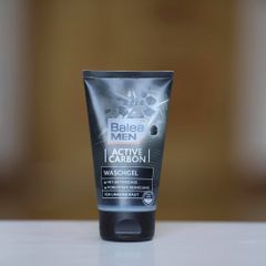 Sữa Rửa Mặt Than Hoạt Tính Balea Men Active Carbon 150ml - Sạch Da, Ngăn Ngừa Mụn, Kiểm Soát Dầu cho Nam