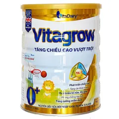 Sữa Vitagrow 0+ hỗ trợ toàn diện trẻ 0-12 tháng