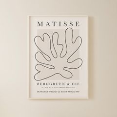 Tranh Canvas Treo Tường Matisse Sang Trọng - Nghệ Thuật Hiện Đại Độc Đáo, Chất Liệu Bền, Dễ Dàng Lắp Đặt