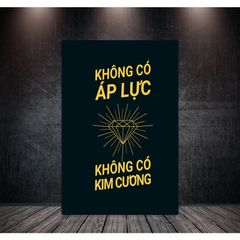 Tranh Slogan Treo Văn Phòng Chất Liệu Vải Canvas - Câu Nói Truyền Cảm Hứng, Trang Trí Hiện Đại Cho Không Gian Làm Việc