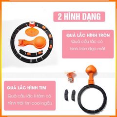 Vòng Lắc Eo Tự Động Đếm - Dụng Cụ Thể Thao Giảm Mỡ Bụng, Massage Cơ Bụng, Đồng Hồ Điện Tử Theo Dõi Quy Trình Tập Luyện