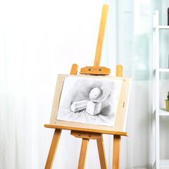 Giá Vẽ Tranh Bằng Gỗ Deli - Kệ Trưng Bày Mẫu Chắc Chắn, Dễ Dàng Điều Chỉnh Cho Nghệ Sĩ Tại Nhà