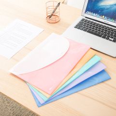 Túi Đựng Tài Liệu A4 Deli E5506 - Chống Thấm Nước, Nhiều Màu Sắc, Bền Bỉ, Phù Hợp Cho Văn Phòng và Học Tập