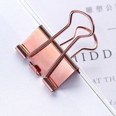 Bộ phụ kiện kẹp giấy Deli mạ vàng hồng 78553 - Đa chức năng kẹp tài liệu văn phòng sang trọng, phong cách quý phái.