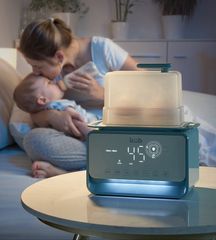 Máy Hâm Sữa Tiệt Trùng KUB 500W - Nhanh Chóng, An Toàn, Hâm Nóng Đến 37 Độ C, Tiệt Trùng Bình Sữa Và Luộc Trứng Thông Minh