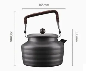 Ấm Đun Nước Dã Ngoại Alocs CW-K11 1.3L - Thiết Kế Nhẹ, Chống Trầy Xước, Phù Hợp Tất Cả Các Loại Bếp - Dùng Cho Nhóm 4-5 Người