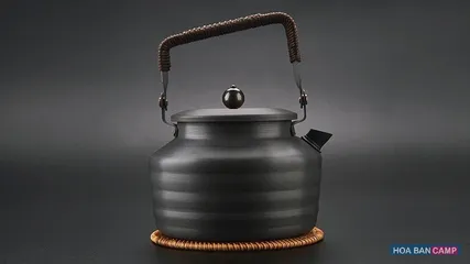 Ấm Đun Nước Dã Ngoại Alocs CW-K11 1.3L - Thiết Kế Nhẹ, Chống Trầy Xước, Phù Hợp Tất Cả Các Loại Bếp - Dùng Cho Nhóm 4-5 Người