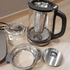 Ấm Pha Trà Chưng Yến Đa Năng Cuchen 1.5L - Đun Nước Siêu Tốc, Pha Trà, Nấu Cháo, Thiết Kế Hiện Đại, Đế Xoay 360 Độ