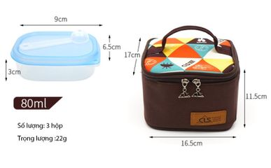 Bộ 10 Hộp Đựng Gia Vị Dã Ngoại CLS Có Nắp Kèm Túi Xách Tiện Lợi - Phù Hợp Cho Picnic, Cắm Trại Và Nấu Ăn Ngoài Trời