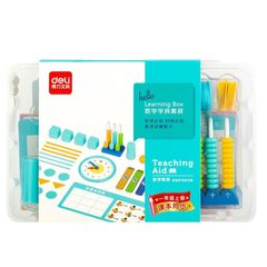 Bộ Dụng Cụ Học Toán Cho Bé Deli 74330/74331 - Bộ Học Toán Đầy Đủ Giúp Trẻ Phát Triển Tư Duy Logic Và Kỹ Năng Tính Toán