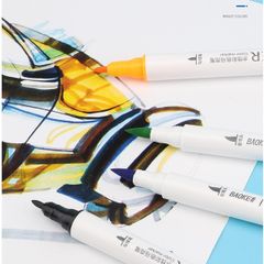 Bút Lông Màu Hai Đầu Baoke Brush Marker D289 - Bút Vẽ Chất Lượng Cao, Nét Vẽ Rõ Ràng, Nhiều Màu Sắc Sáng Tạo