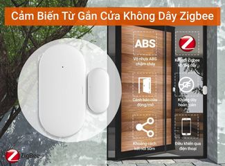 Cảm Biến Cửa Tuya Zigbee 3.0 – Thiết Bị An Ninh Thông Minh Kết Nối Alexa & Google Home, Bảo Vệ Ngôi Nhà Bạn Tối Ưu