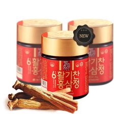 Cao Hồng Sâm Lên Men Cô Đặc Daedong Hàn Quốc - Hỗ Trợ Tiêu Hóa, Bồi Bổ Sức Khỏe, Dùng Cho Mọi Lứa Tuổi - 100g x 3 Lọ