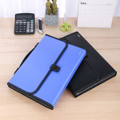 Cặp Tài Liệu A4 Deli E5559 12 Ngăn - Giữ Hồ Sơ Ngăn Nắp, Kiểu Dáng Hiện Đại, Bền Chắc, Tiện Dụng Cho Văn Phòng