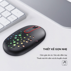 Chuột Không Dây Havit MS64GT - Thiết Kế Ergonomic, 3 Chế Độ DPI, Màu Sắc Năng Động, Phạm Vi 10m, Phù Hợp Cho Game Thủ và Làm Việc Tại Nhà