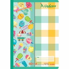 Combo 10 Vở Kẻ Ngang Klong Wisdom 80 Trang MS 878 - Bìa Dễ Thương Chắc Chắn Cho Học Sinh, Sinh Viên, Văn Phòng Phẩm Chất Lượng