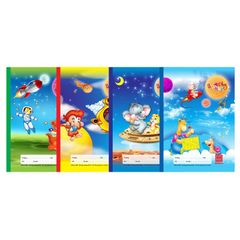 Combo 5 Quyển Vở 4 Ô Ly Hồng Hà 80 Trang School Dành Cho Bạn Nhỏ - Giấy Chất Lượng Cao, Bảo Vệ Thị Lực, Hàng Việt Nam