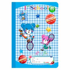 Combo 5 Quyển Vở Ô Ly Pokemon 80 Trang MS034 Chất Lượng Giấy Bảo Vệ Thị Lực Cho Học Sinh - Quà Tặng Đáng Yêu Cho Trẻ Em