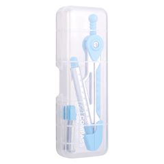 Compa Học Sinh Deli E8616 - Bộ Compa Kim Loại Bền Bỉ Có Nắp Bảo Vệ, Độ Chính Xác Cao, Ideal Cho Học Tập và Vẽ Nghe Nghệ