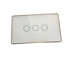 Công Tắc Cảm Ứng WiFi GratIoT Chữ Nhật Viền Nhôm - Điều Khiển Thiết Bị Gia Đình Qua Smartphone, Hỗ Trợ Amazon Echo & Google Home