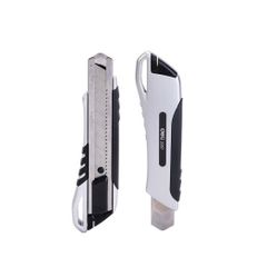 Dao Rọc Giấy Deli E2057 - 8 Lưỡi Tách Rời, Thép Hợp Kim SK5, Thiết Kế Thời Trang, Dụng Cụ Văn Phòng Tiện Lợi
