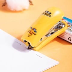 Dập Ghim Mini 10 Deli Superwings E0249 - Tiện Dụng, Hình Ảnh Bắt Mắt, Hộp Ghim Kèm Theo - Phù Hợp Học Sinh, Sinh Viên