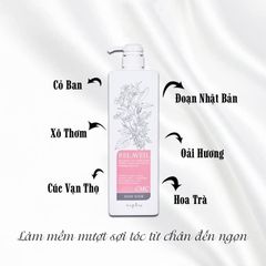 Dầu Gội Xả Napla Relaveil CMC - Combo Phục Hồi Tóc Từ Thiên Nhiên, Dưỡng Ẩm Mượt Mà, Không Gây Kích Ứng Da, 280ml