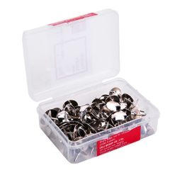 Ghim Cài Đóng Túi 3 Deli 10mm - Bộ 2 Hộp E0022 Chịu Lực Tốt, Đầu Ghim Sắc Nhọn, Đẹp và Tiện Dụng cho Tường và Gỗ Mềm