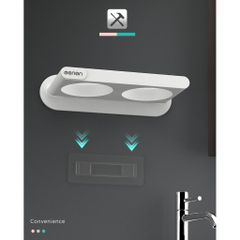 Giá Treo Máy Sấy Tóc Dán Tường Oenon Tiện Dụng - Kệ Để Đồ Đa Năng Và Gọn Gàng Cho Phòng Tắm